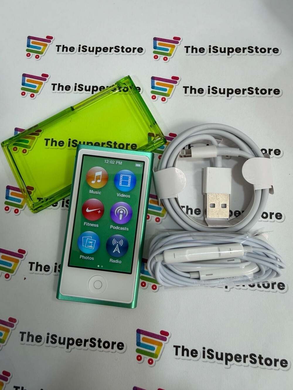 Refurbished Apple iPod nano 7th Gen 16GB Green - ￼1 YR  CPS Warranty